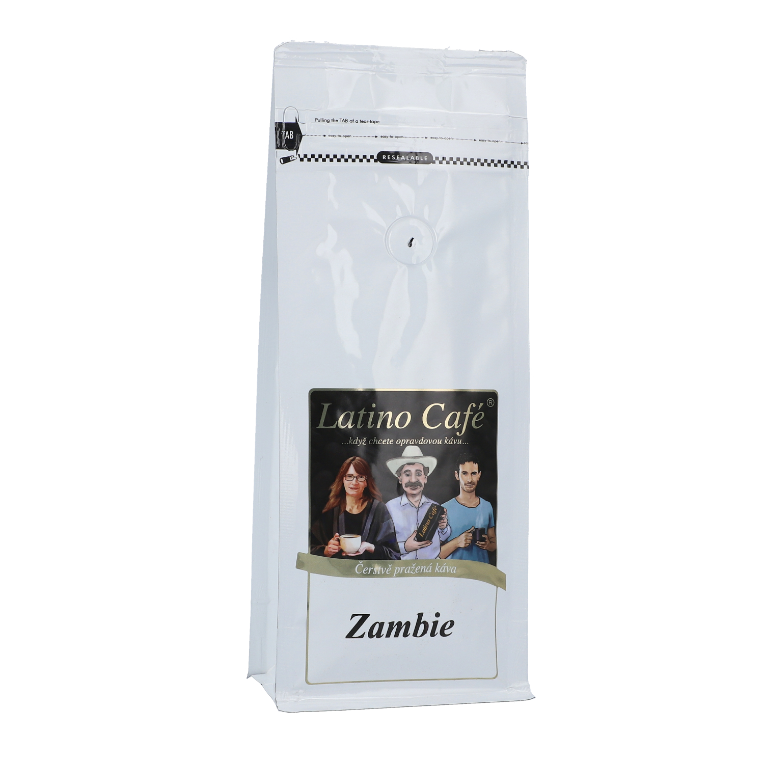 Levně Latino Café Káva Zambie Varianta: zrnková 100g