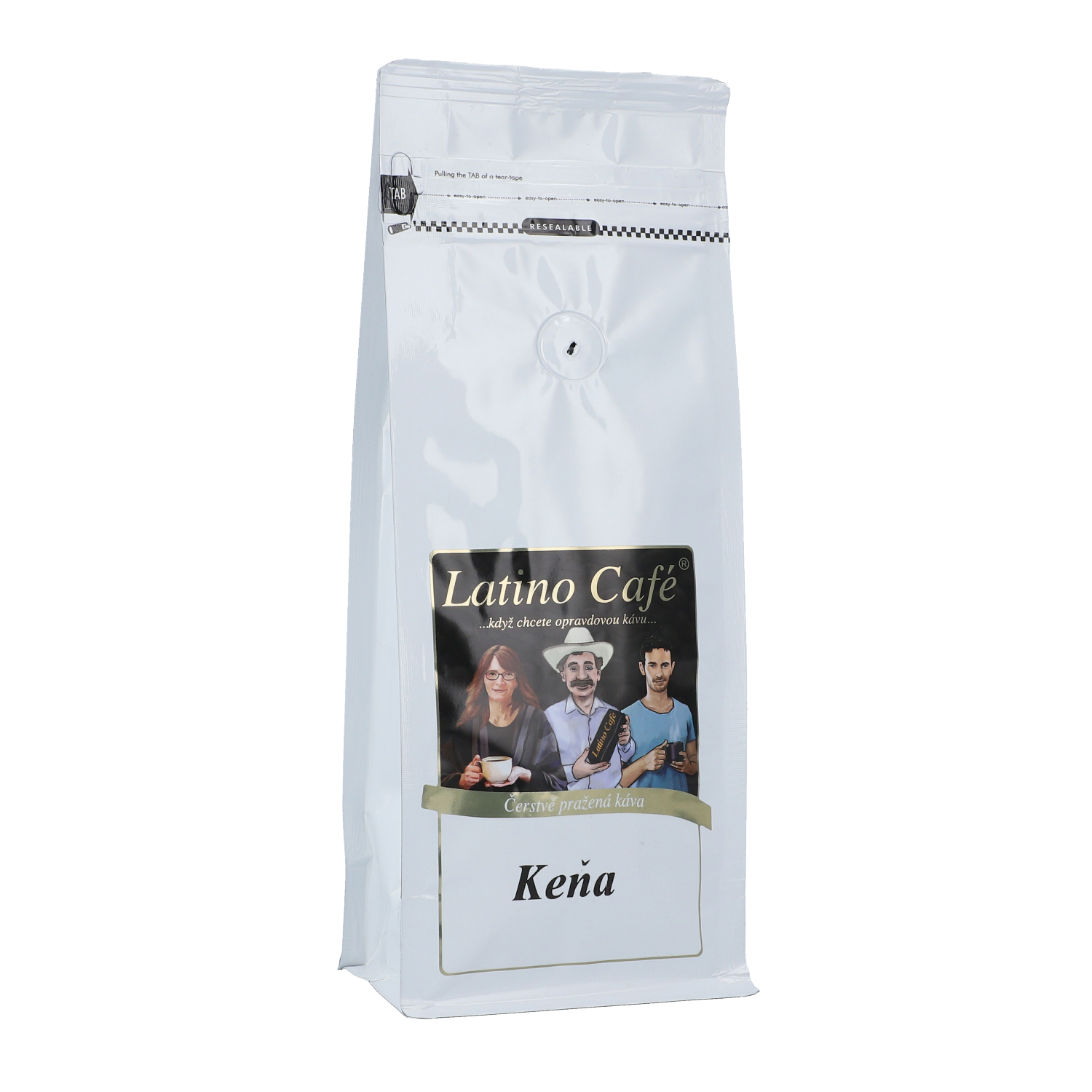 Latino Café Káva Keňa Varianta: zrnková 1kg