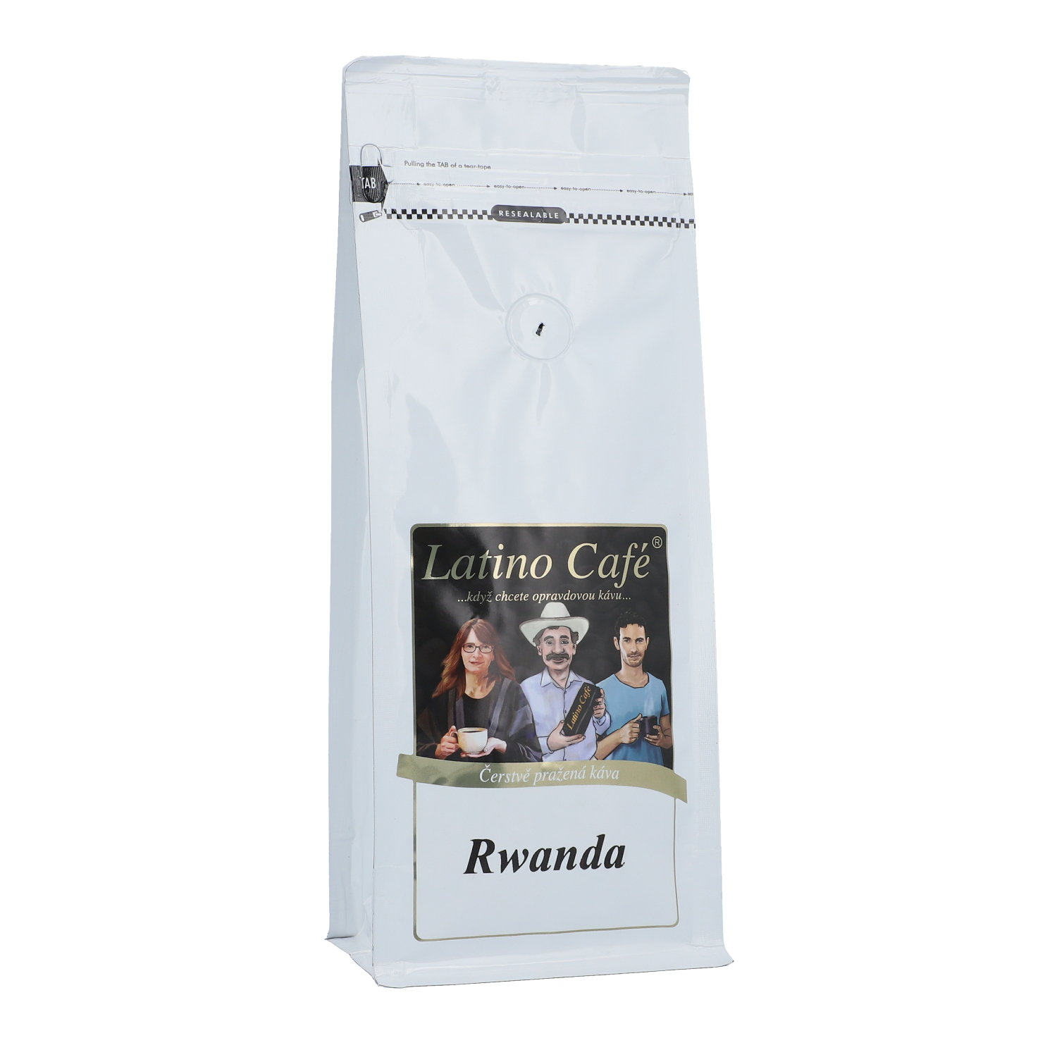 Levně Latino Café Káva Rwanda Varianta: mletá 100g