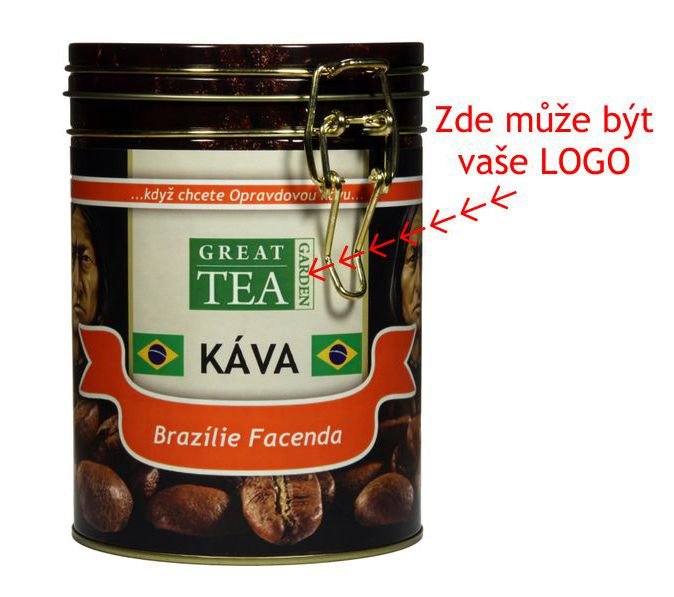 Privátní značka kávy – čerstvě pražená 100% Arabica