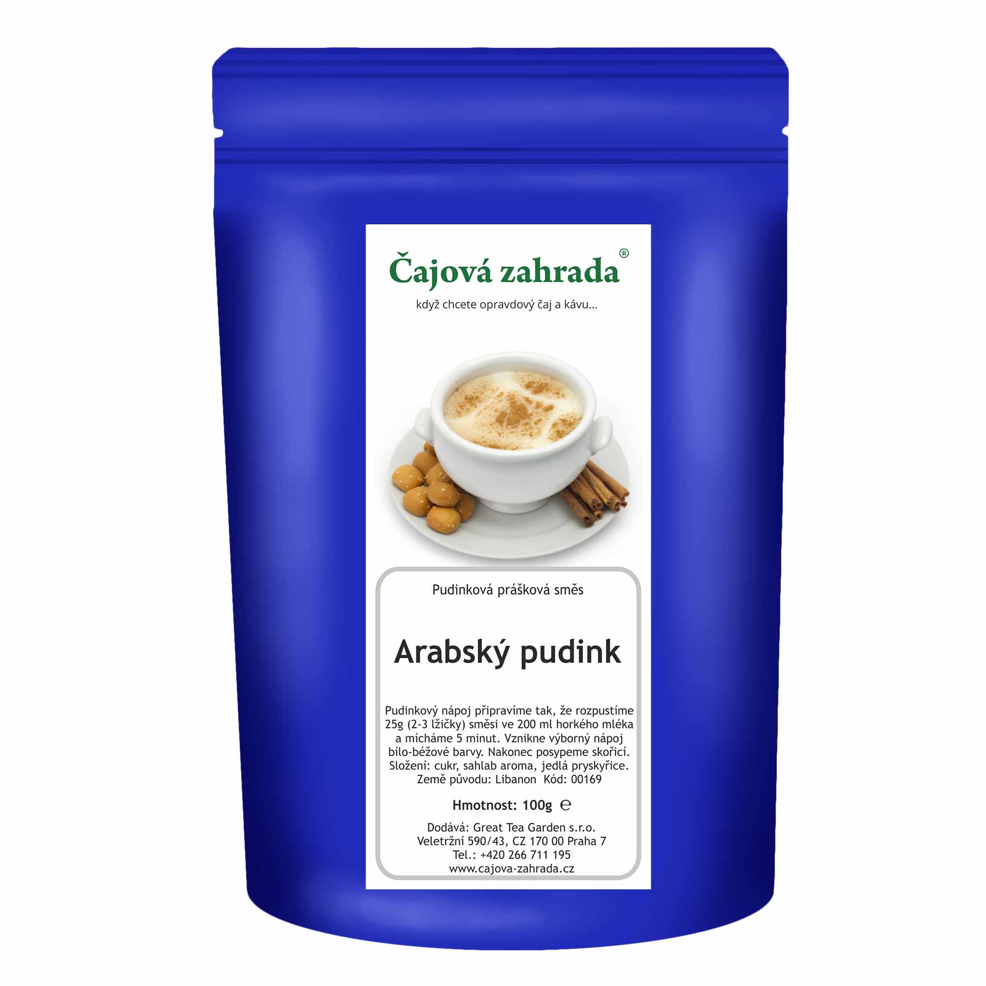 Sahlab arabský pudink