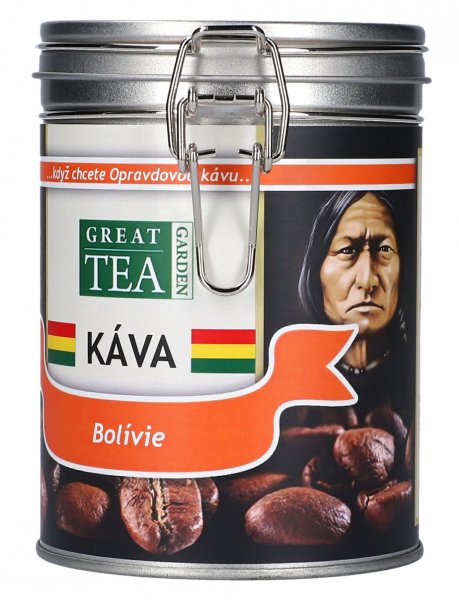 Great Tea Garden Káva Bolívie v dóze Varianta: mletá 200g