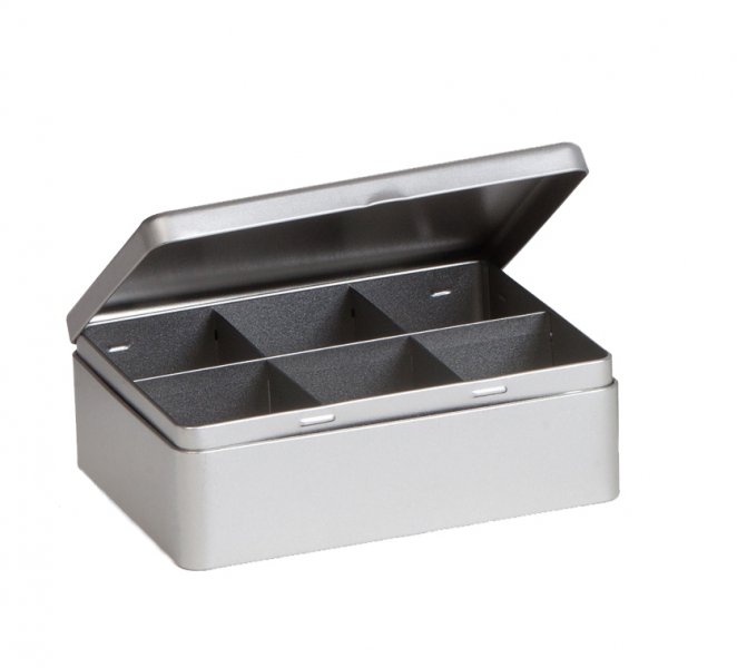 Čajová kazeta Silver Tea 6 – dárková sada 6 čajů