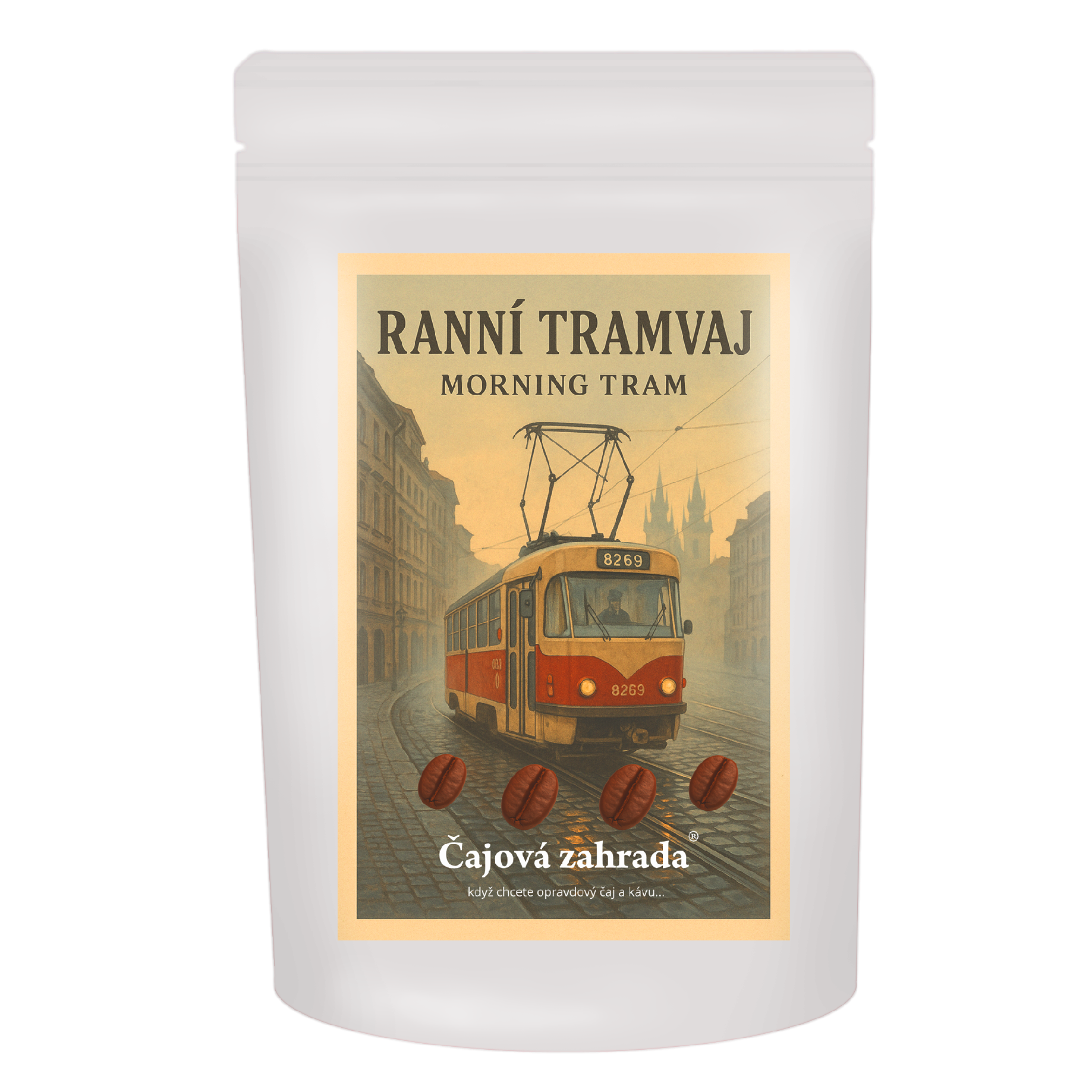 Káva Ranní tramvaj – čerstvě pražená 100% arabica