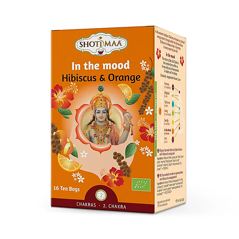 Shoti Maa In the Mood – bio ibišek a pomeranč, 16 sáčků