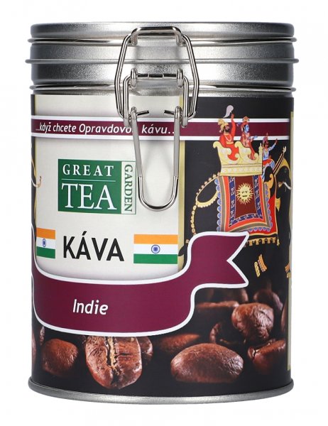 Great Tea Garden Káva India Planta v dóze Varianta: zrnková 200g