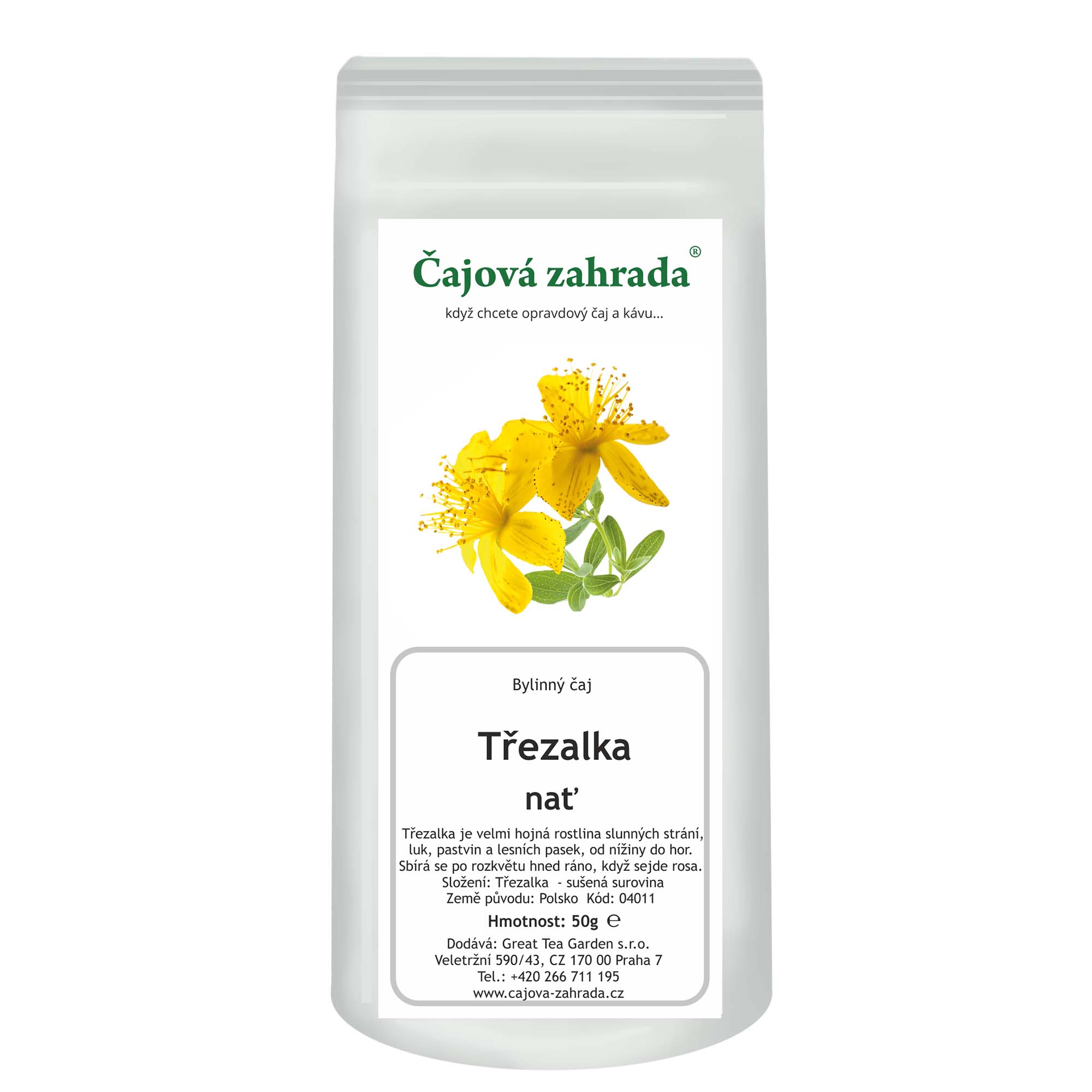 Levně Čajová zahrada Třezalkový čaj - bylinný čaj