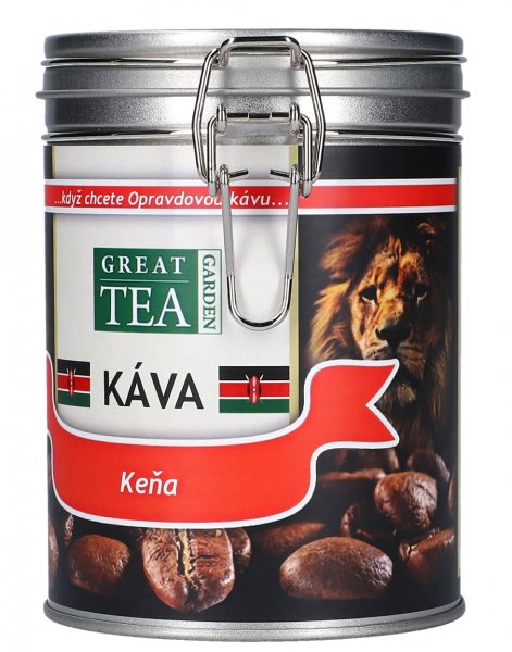 Levně Great Tea Garden Káva Keňa v dóze Varianta: mletá 200g