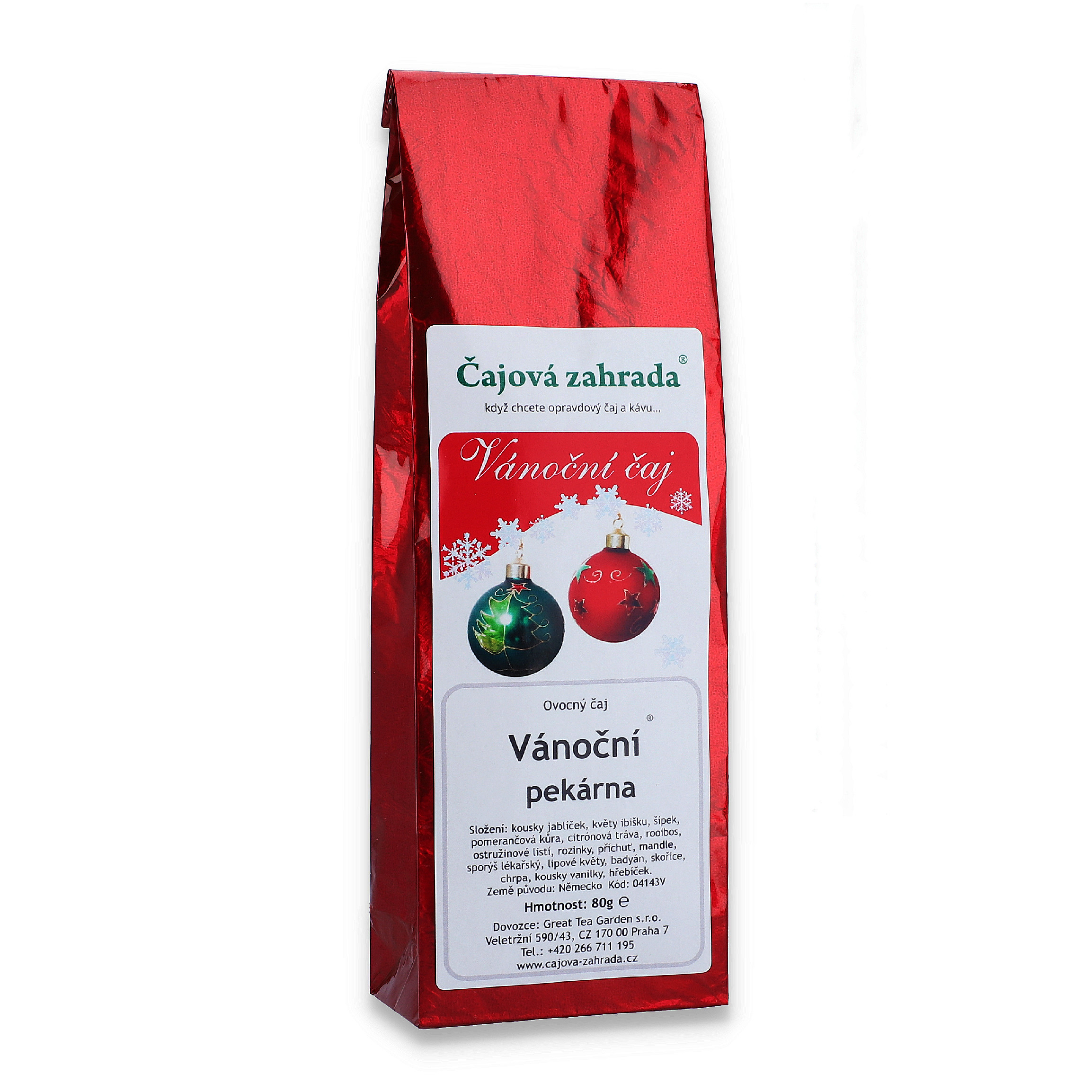 Levně Čajová zahrada Vánoční pekárna ® - ovocný čaj Varianta: ovocný čaj 500g