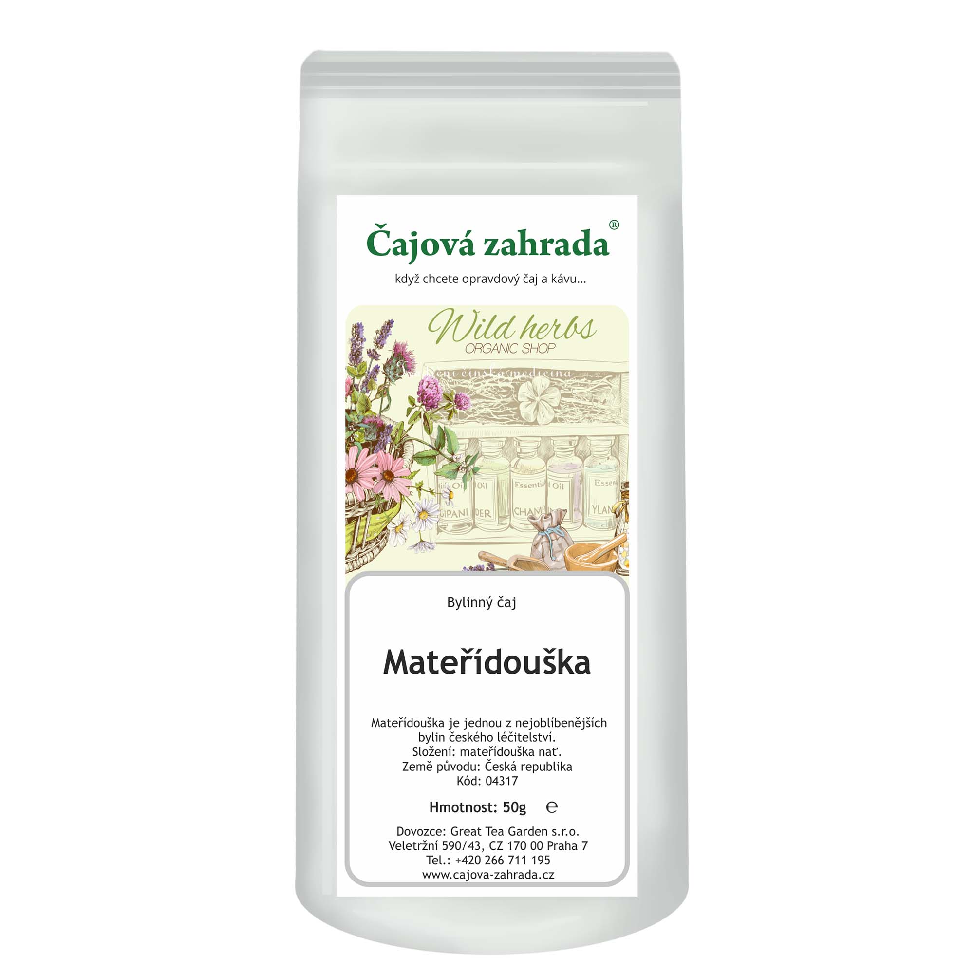 Mateřídouška – bylinný čaj 50 g ℮