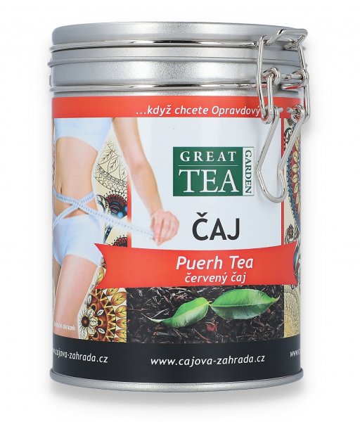 Levně Čajová zahrada Puerh Tea v dóze - černý čaj