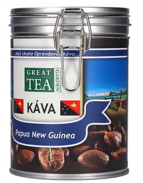 Great Tea Garden Káva Papua New Guinea v dóze Varianta: mletá 200g