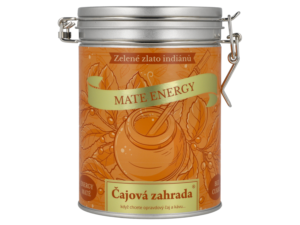 Mate Energy v dóze – maté s ginkgo z Brazílie 150 g ℮