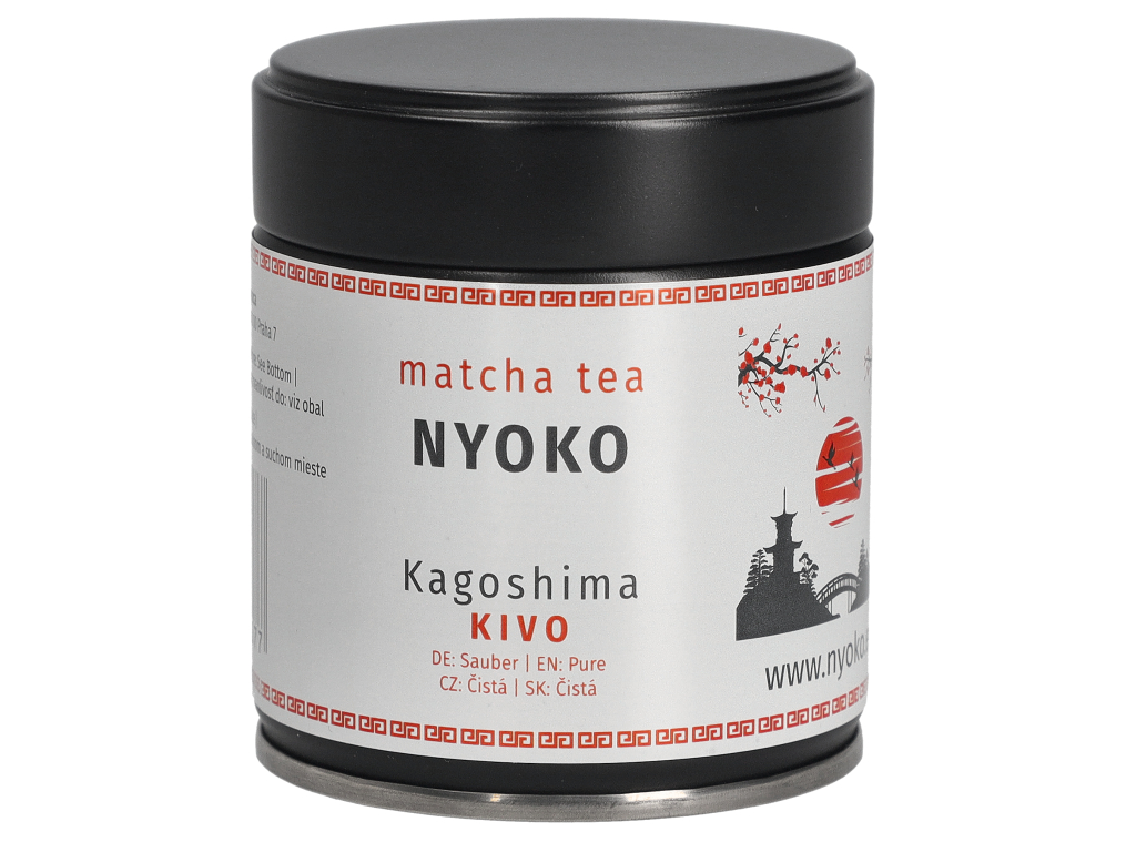 Levně Nyoko Japan Matcha Kagoshima Kivo BIO v dóze - zelený čaj