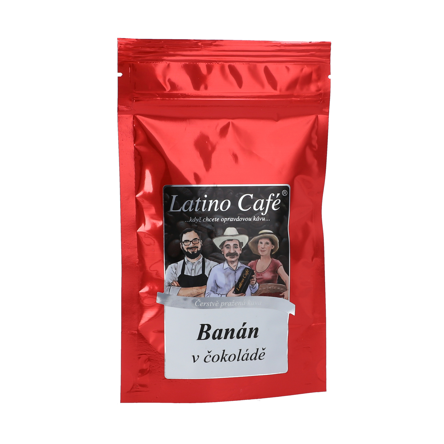 Latino Café Káva Banán v čokoládě Varianta: mletá 1kg