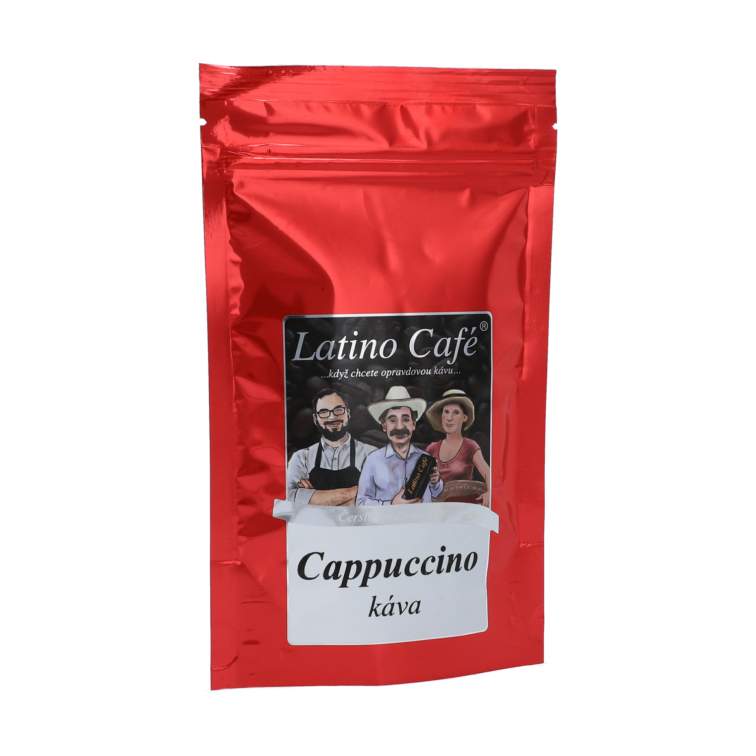 Levně Latino Café Káva Cappuccino Varianta: mletá 100g