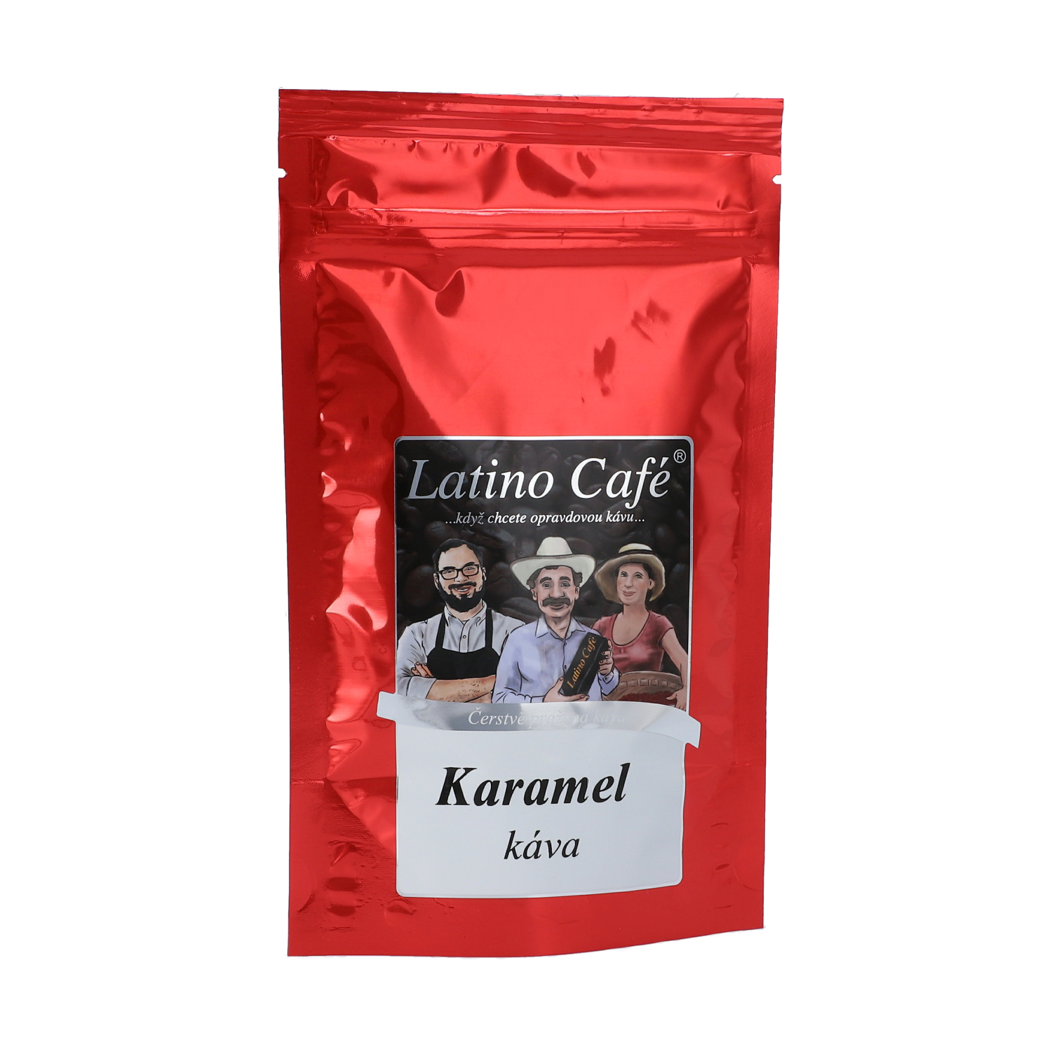 Levně Latino Café Káva Karamel Varianta: mletá 100g