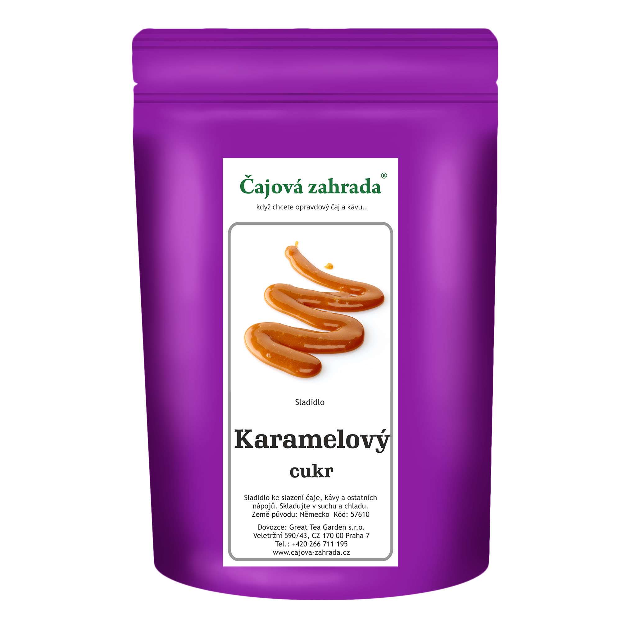 Levně Čajová zahrada Cukr Toffee - Karamel