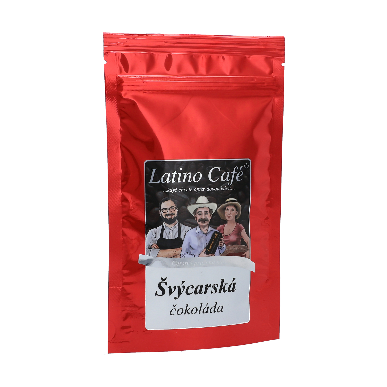 Latino Café Káva Švýcarská čokoláda Varianta: zrnková 500g