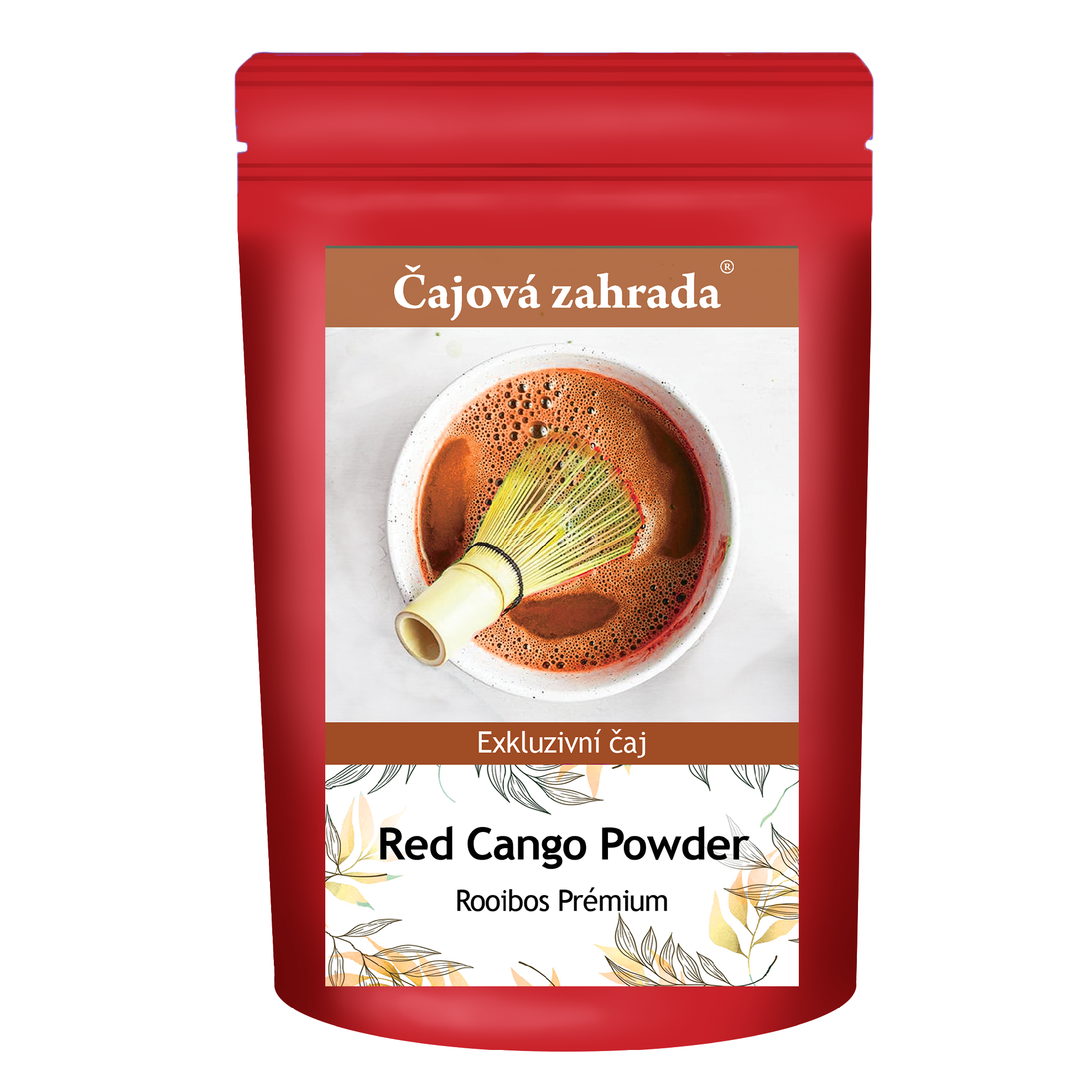 Čajová zahrada Red Cango Powder - Rooibos Prémium 100g