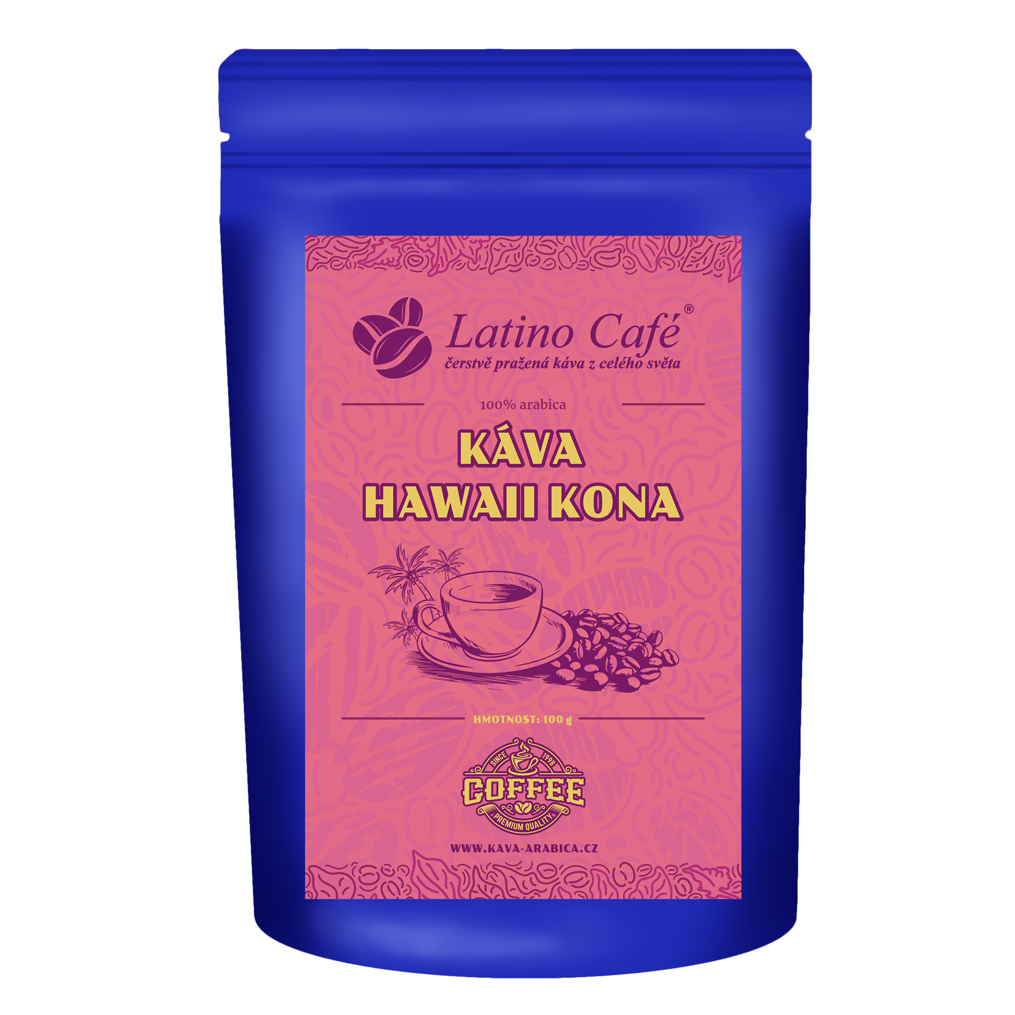 Káva Hawaii Kona – čerstvě pražená 100% arabica