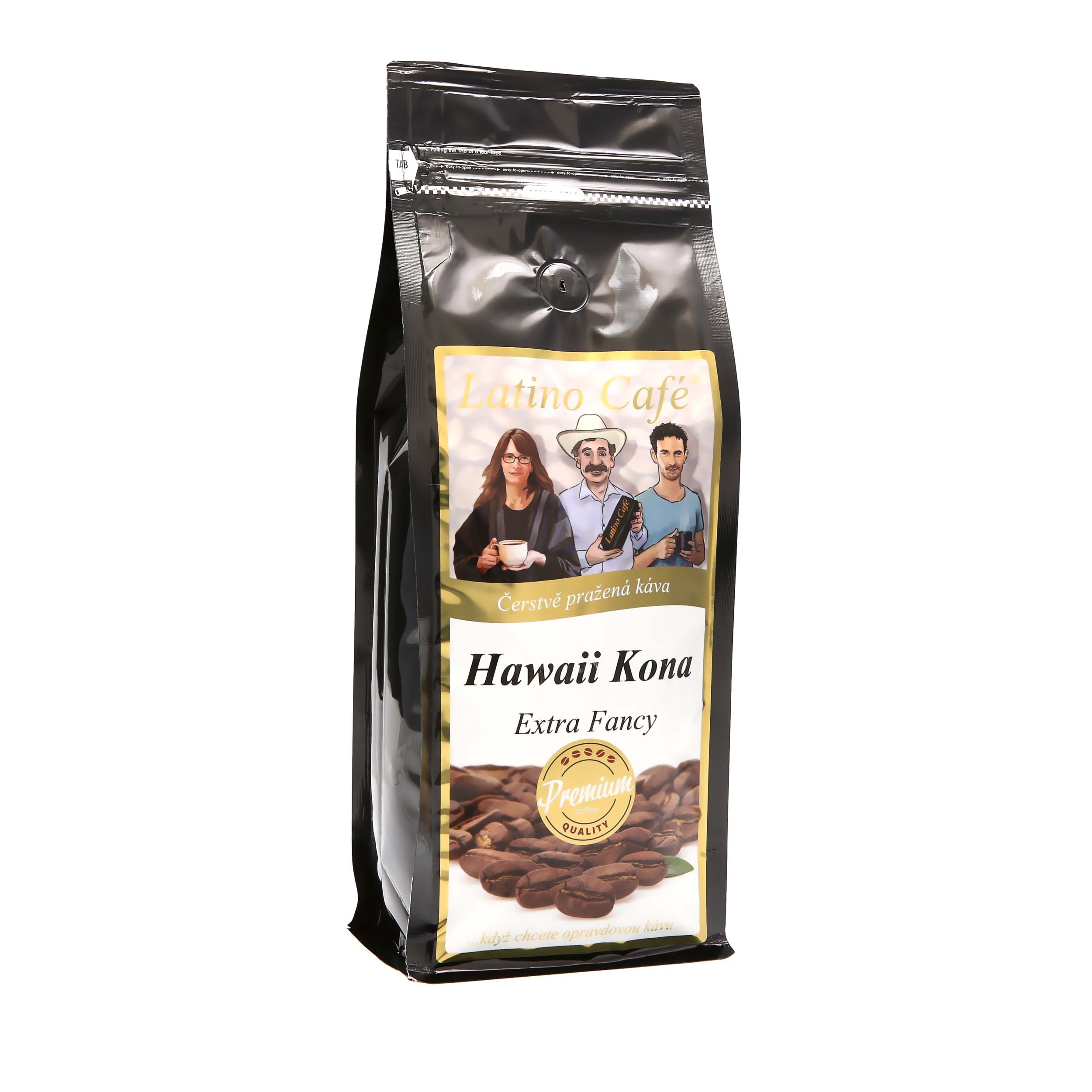 Latino Café Káva Hawaii Kona Varianta: zrnková 500g