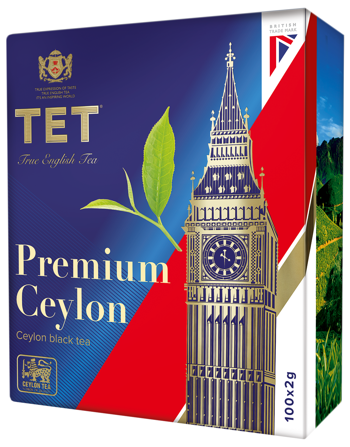 Premium Ceylon – černý čaj v sáčcích (100×2 g)