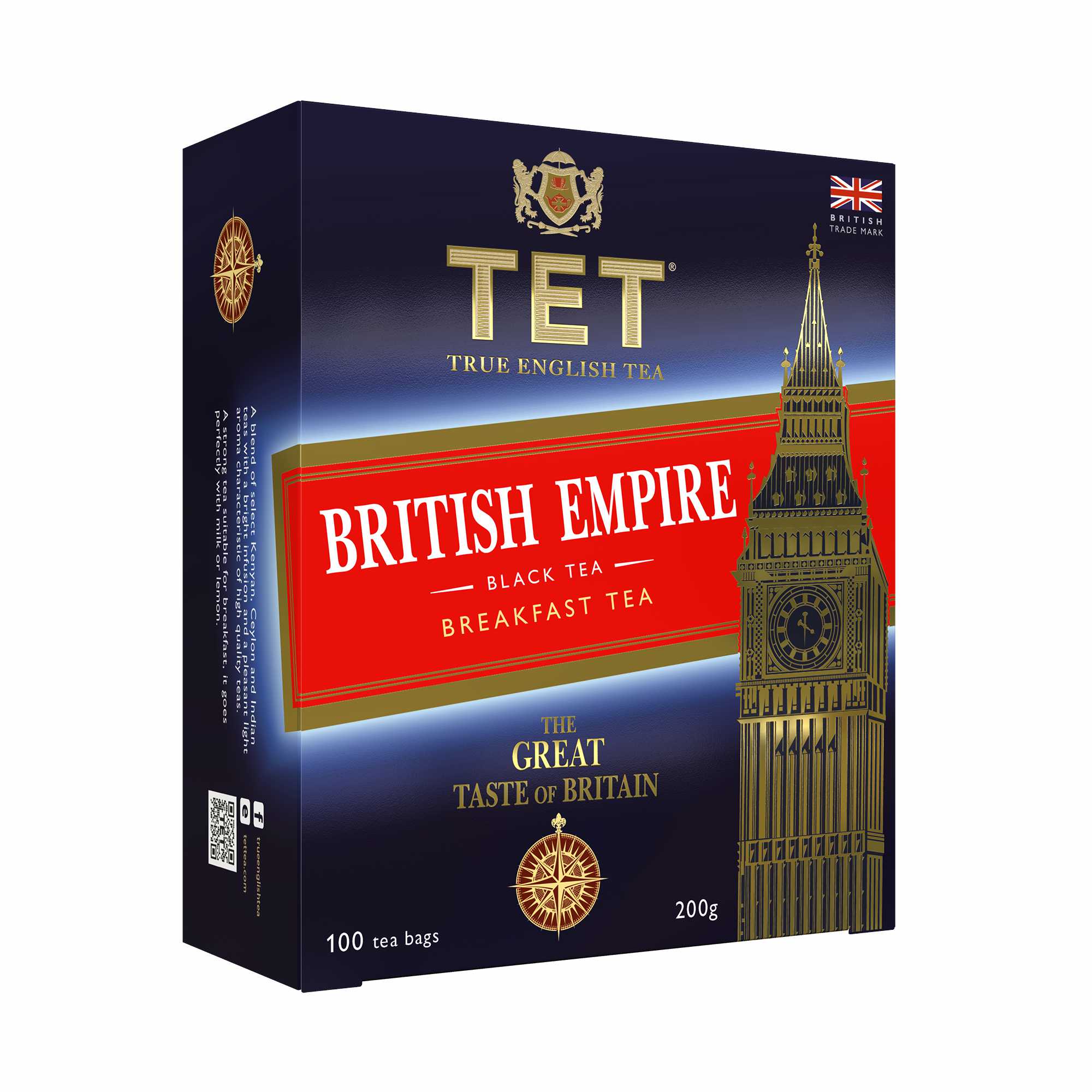 Levně British Empire 100 sáčků - černý čaj