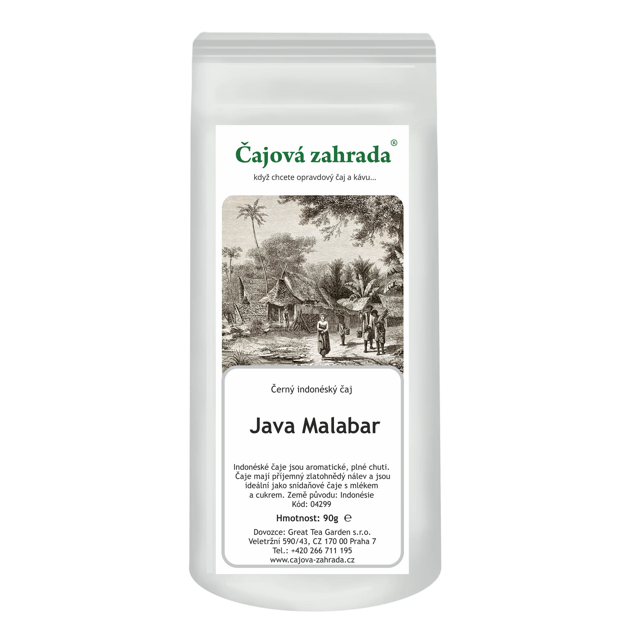 Jáva OP Malabar – černý čaj s plnou chutí