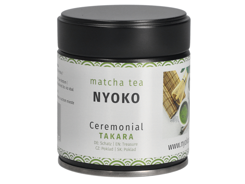 Levně Nyoko Japan Matcha Takara BIO Ceremonial v dóze - zelený čaj