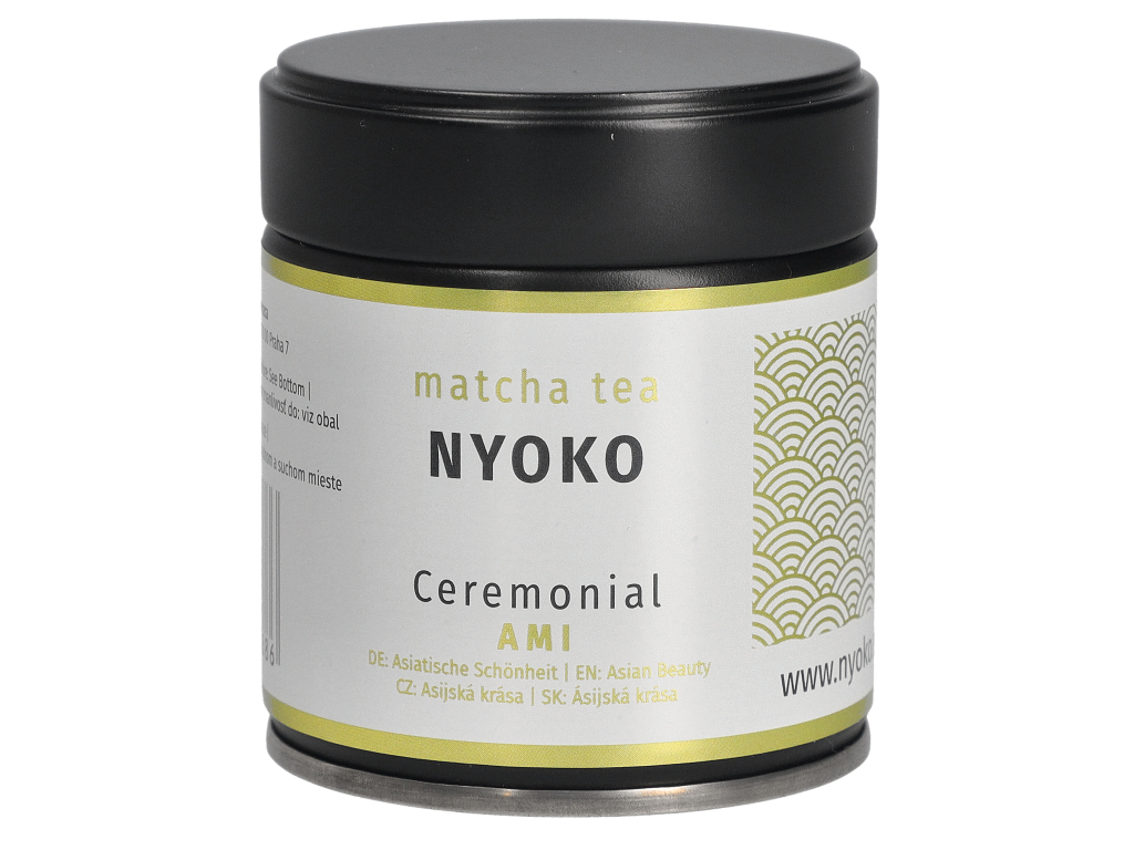 Japan Matcha Nyoko Ami BIO Ceremonial v dóze - zelený čaj