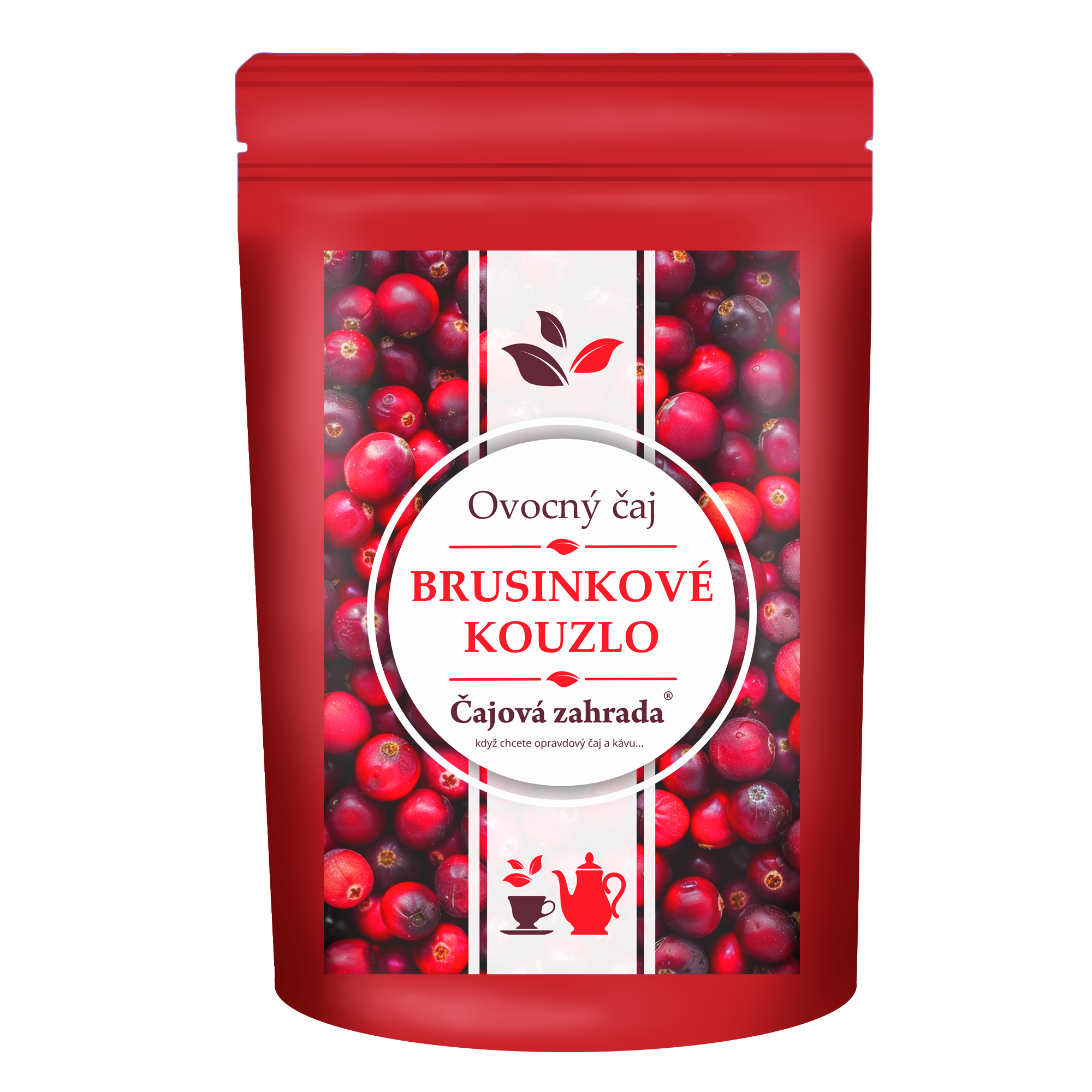 Brusinkové kouzlo – ovocný sypaný čaj