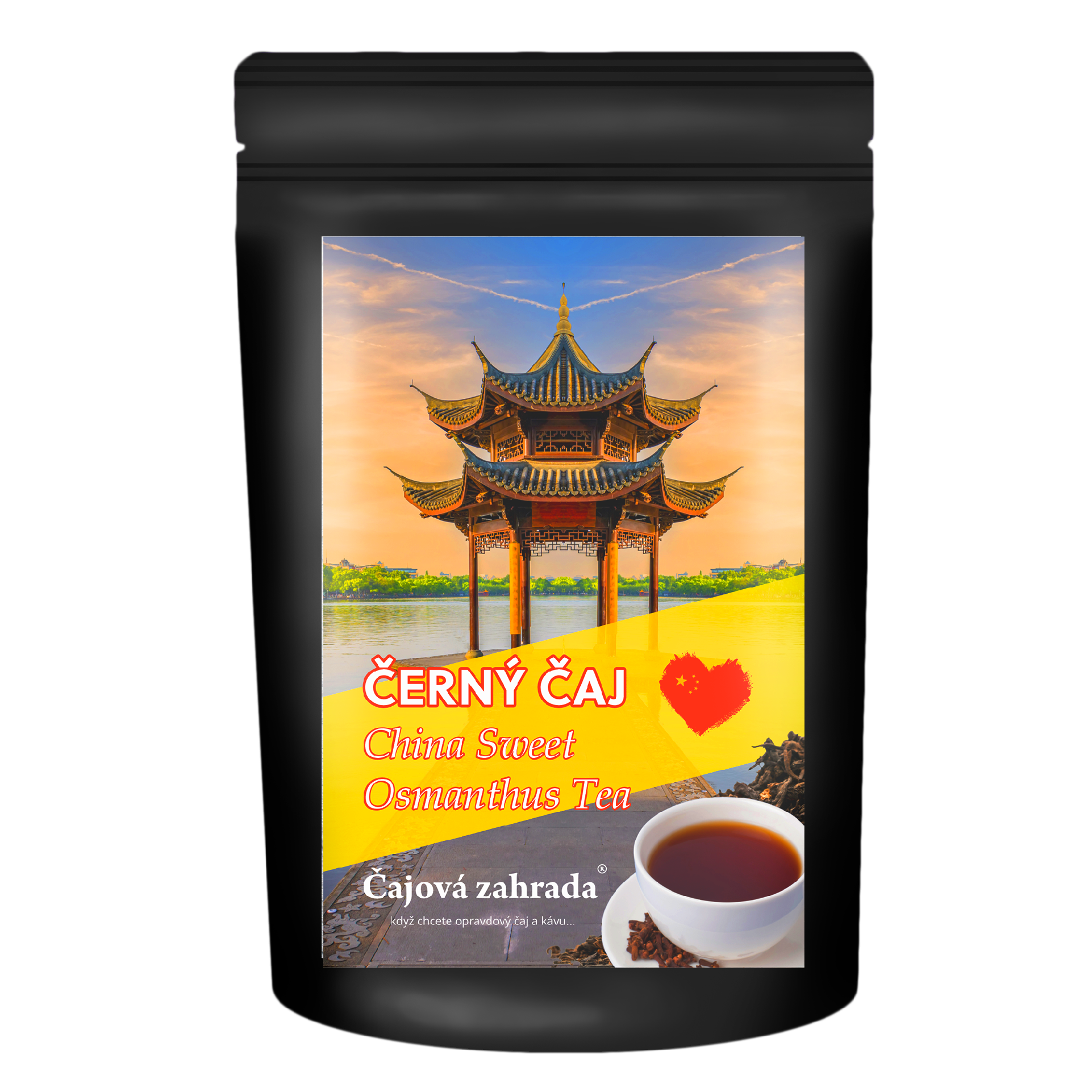 China Sweet Osmanthus – černý čaj s květy osmanthu 50 g