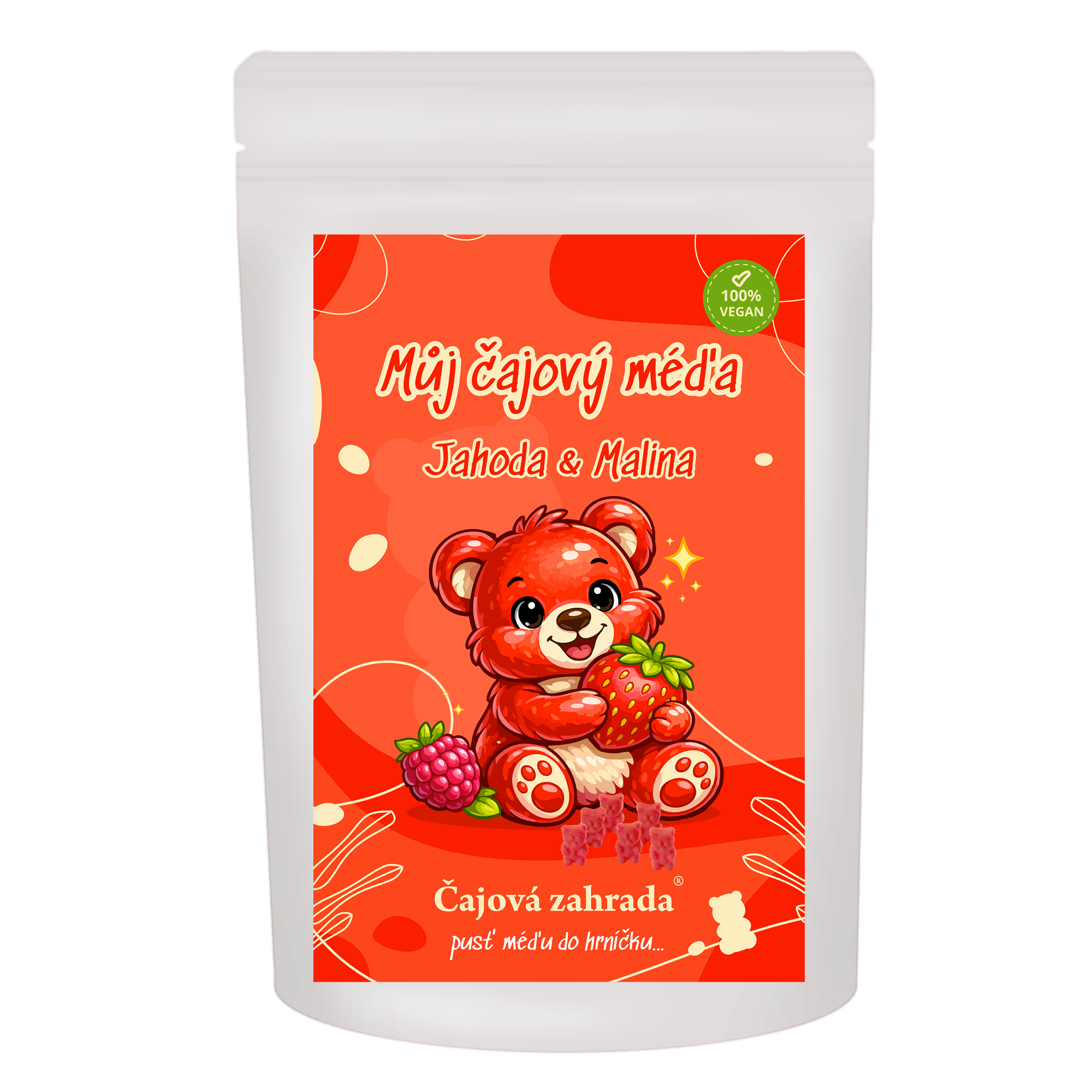 Můj čajový méďa – Jahoda & Malina
