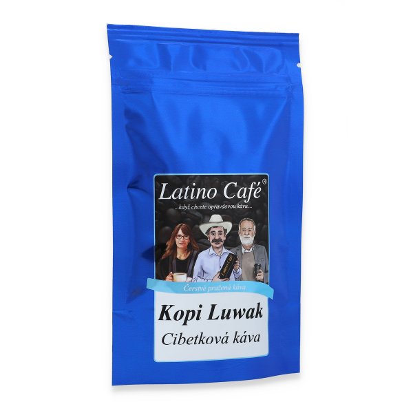 Levně Latino Café Cibetková káva - Kopi Luwak Varianta: zrnková 50g