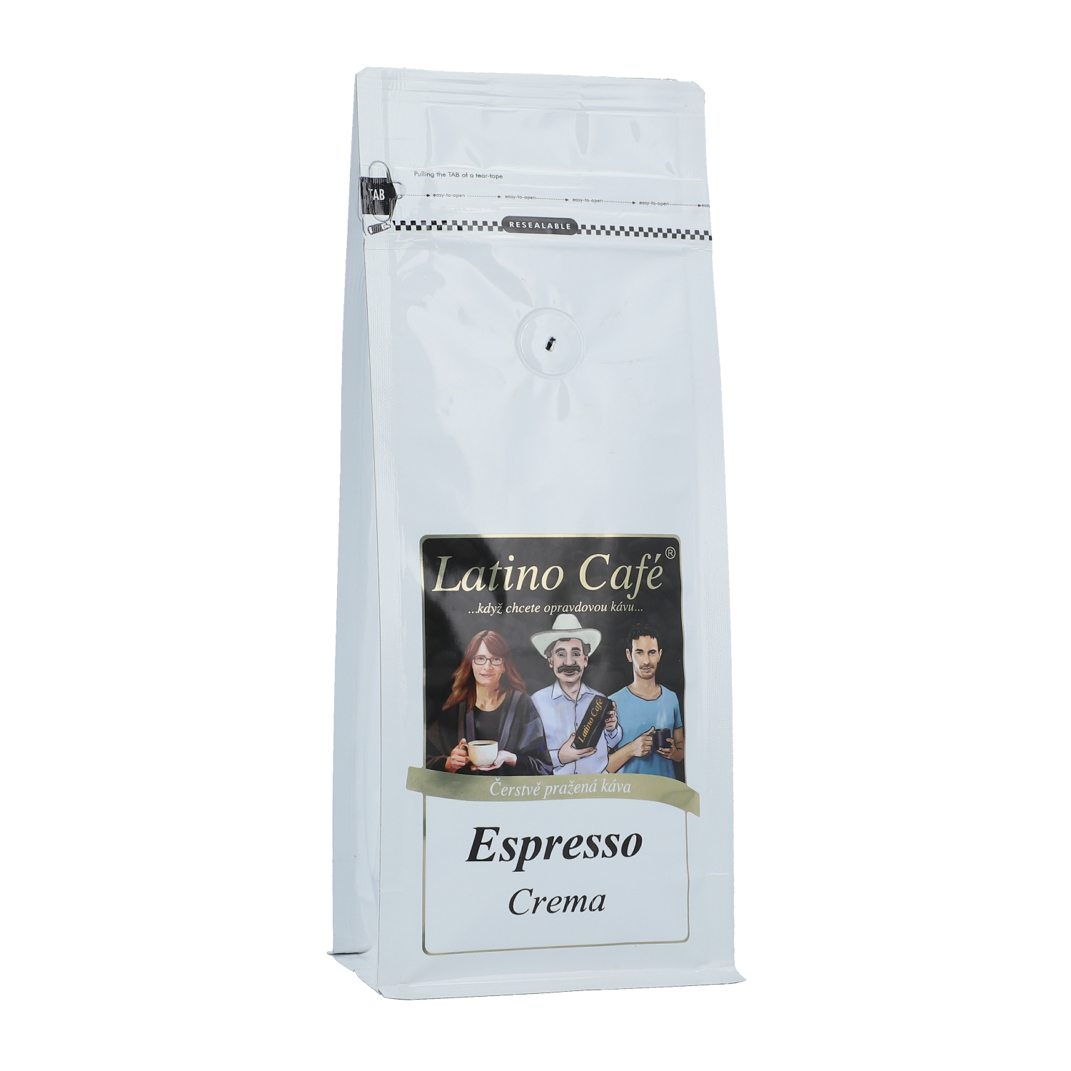 Levně Káva Espresso Latino Café ® Varianta: mletá 100g