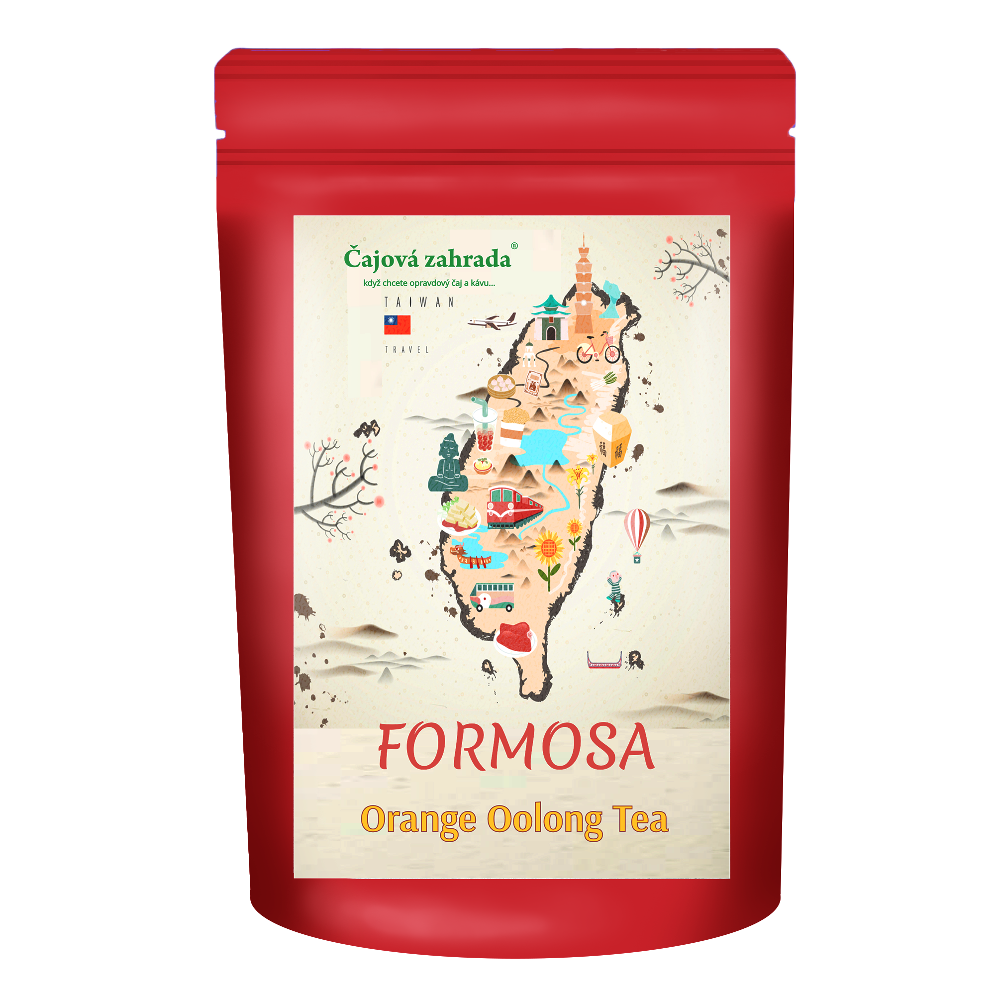 Formosa Orange Oolong — taiwanský oolong s pomerančem