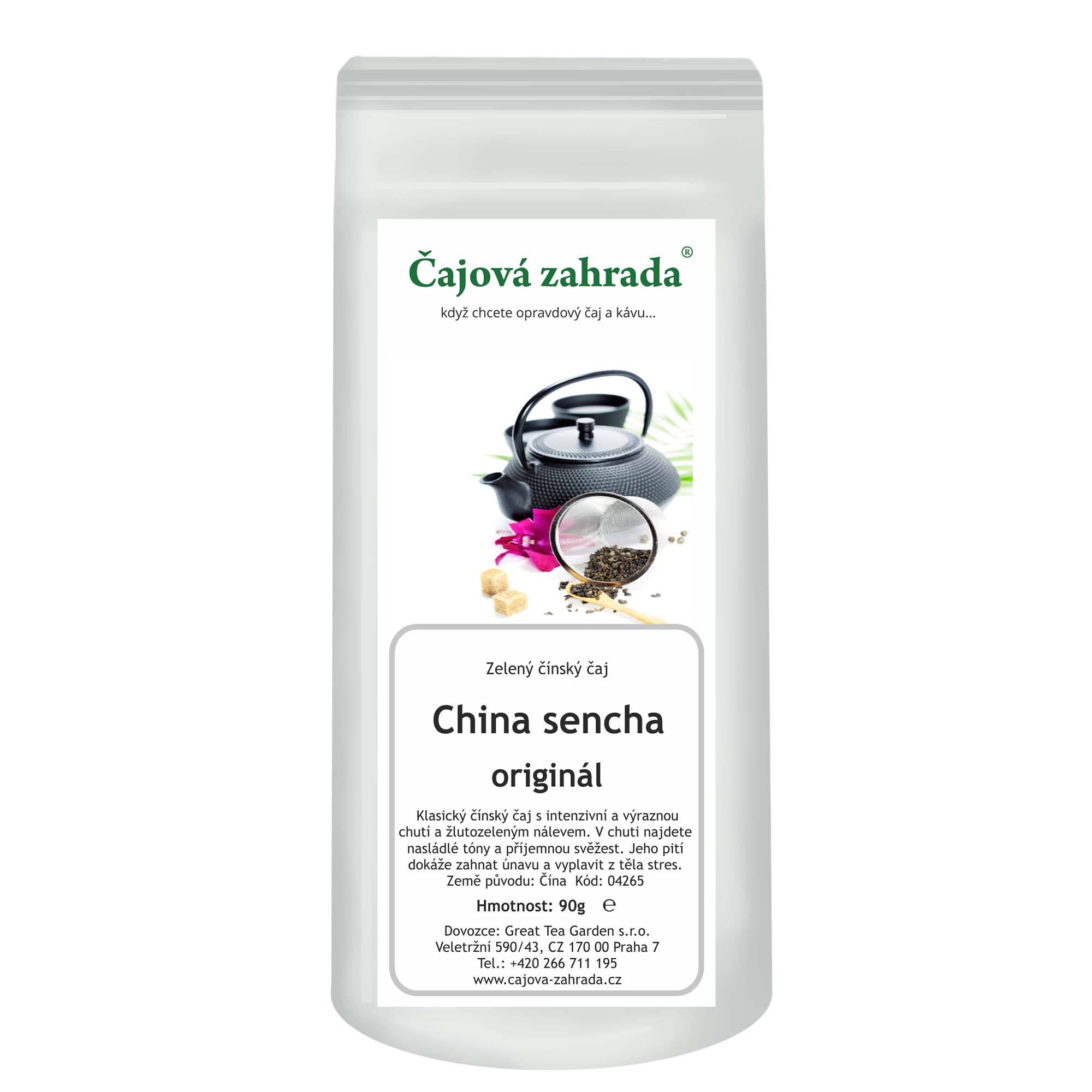 Levně Čajová zahrada China Sencha - zelený čaj Varianta: zelený čaj 90g