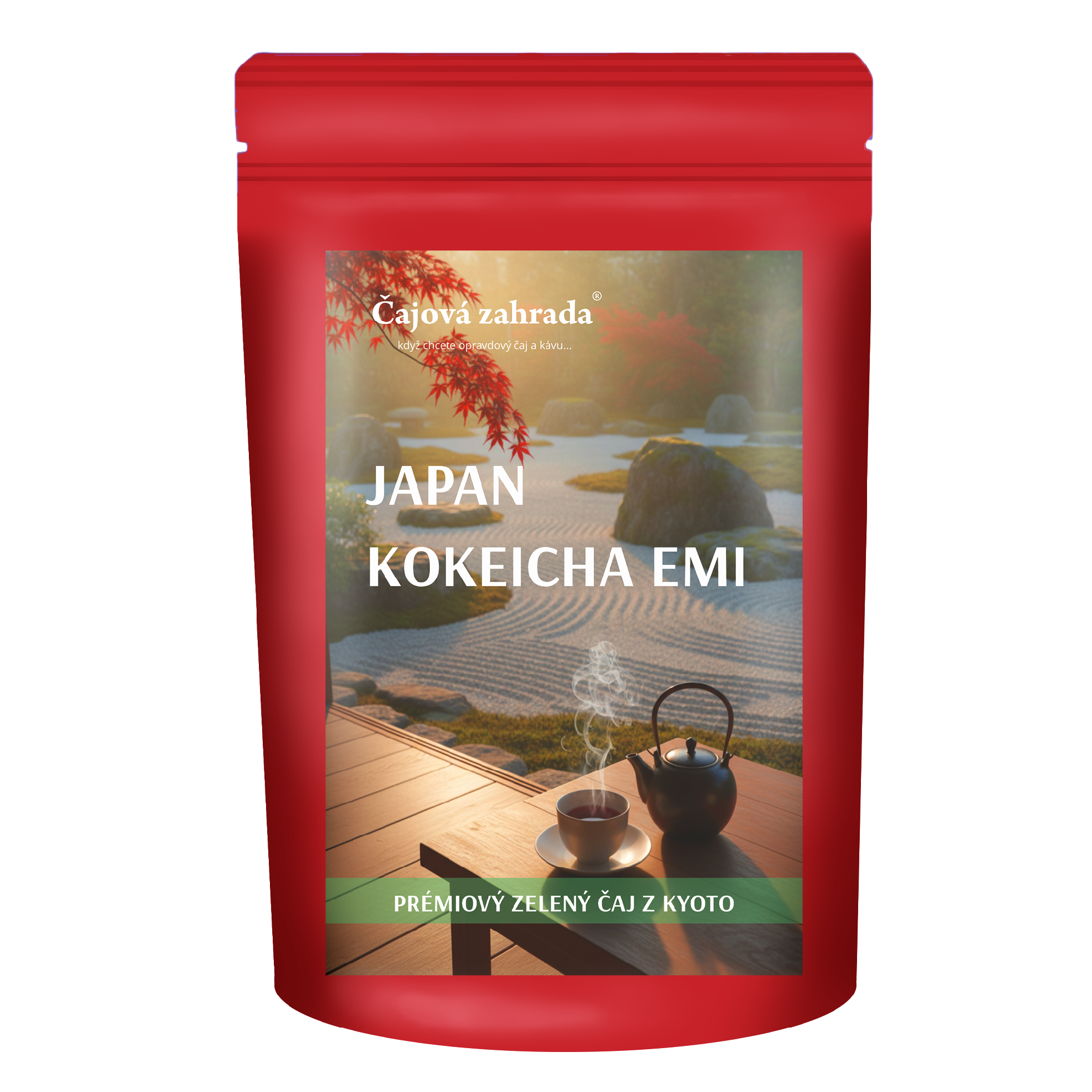 Japan Kokeicha Emi – japonský zelený čaj z Uji (Kyoto)