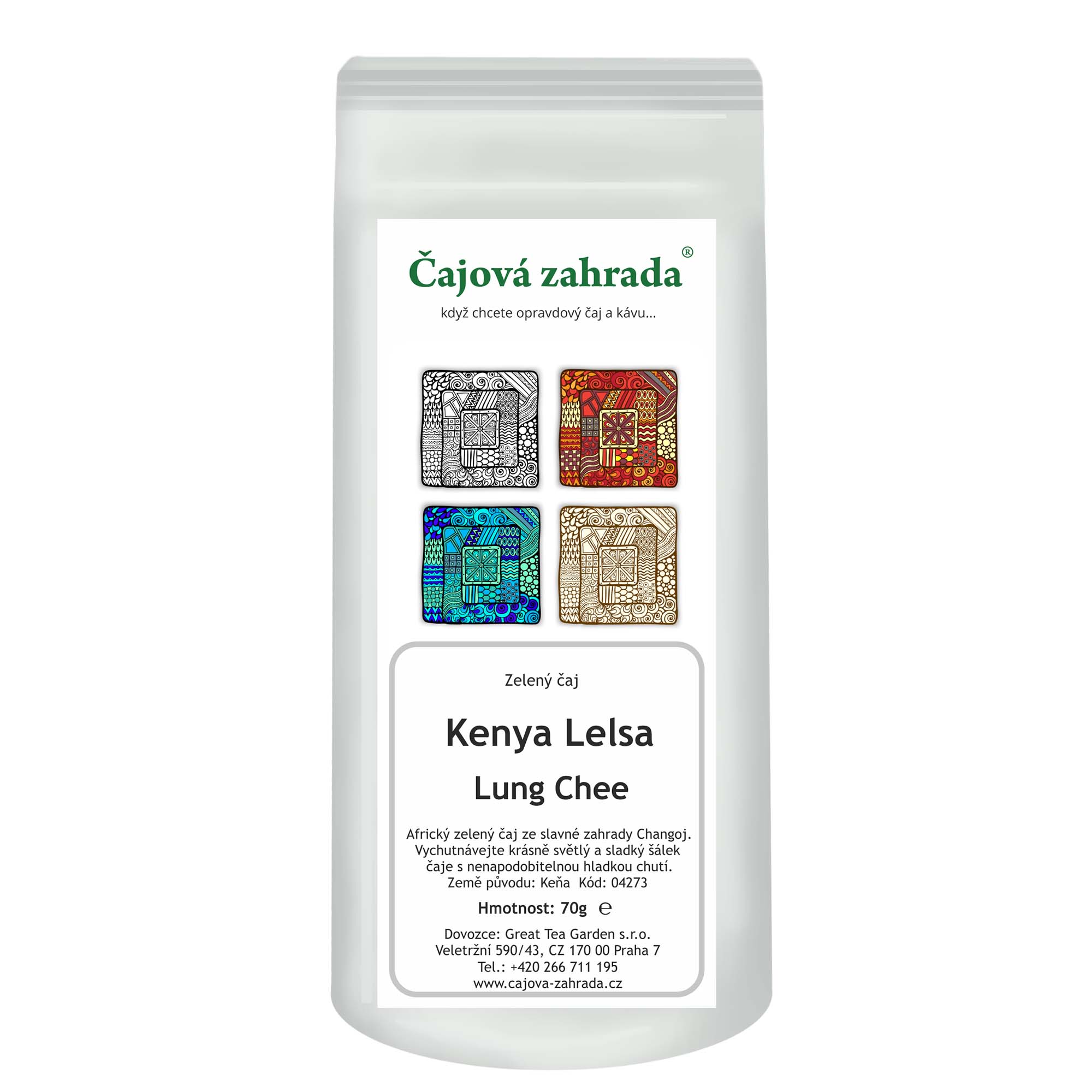 Keňa Lelsa Lung Chee – zelený čaj