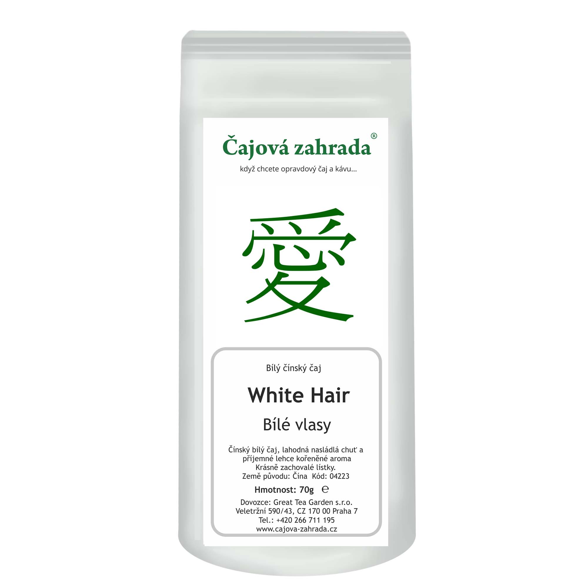 Levně Čajová zahrada China White Hair - bílý čaj Varianta: bílý čaj 1000g