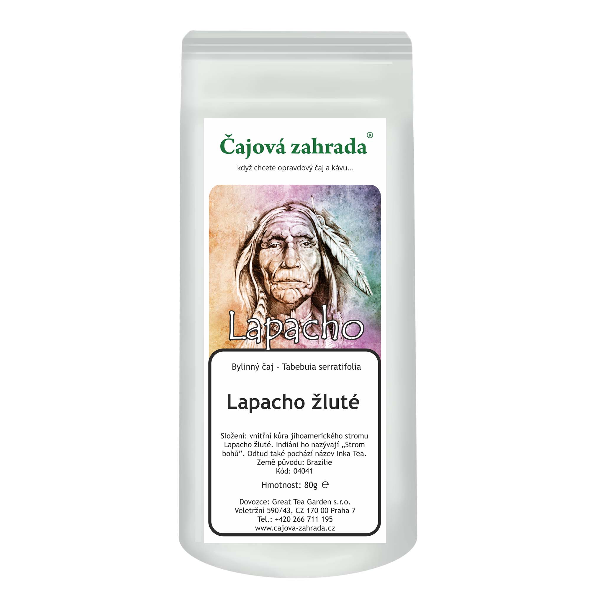 Lapacho žluté – čistá kvalita, sypaný bylinný čaj