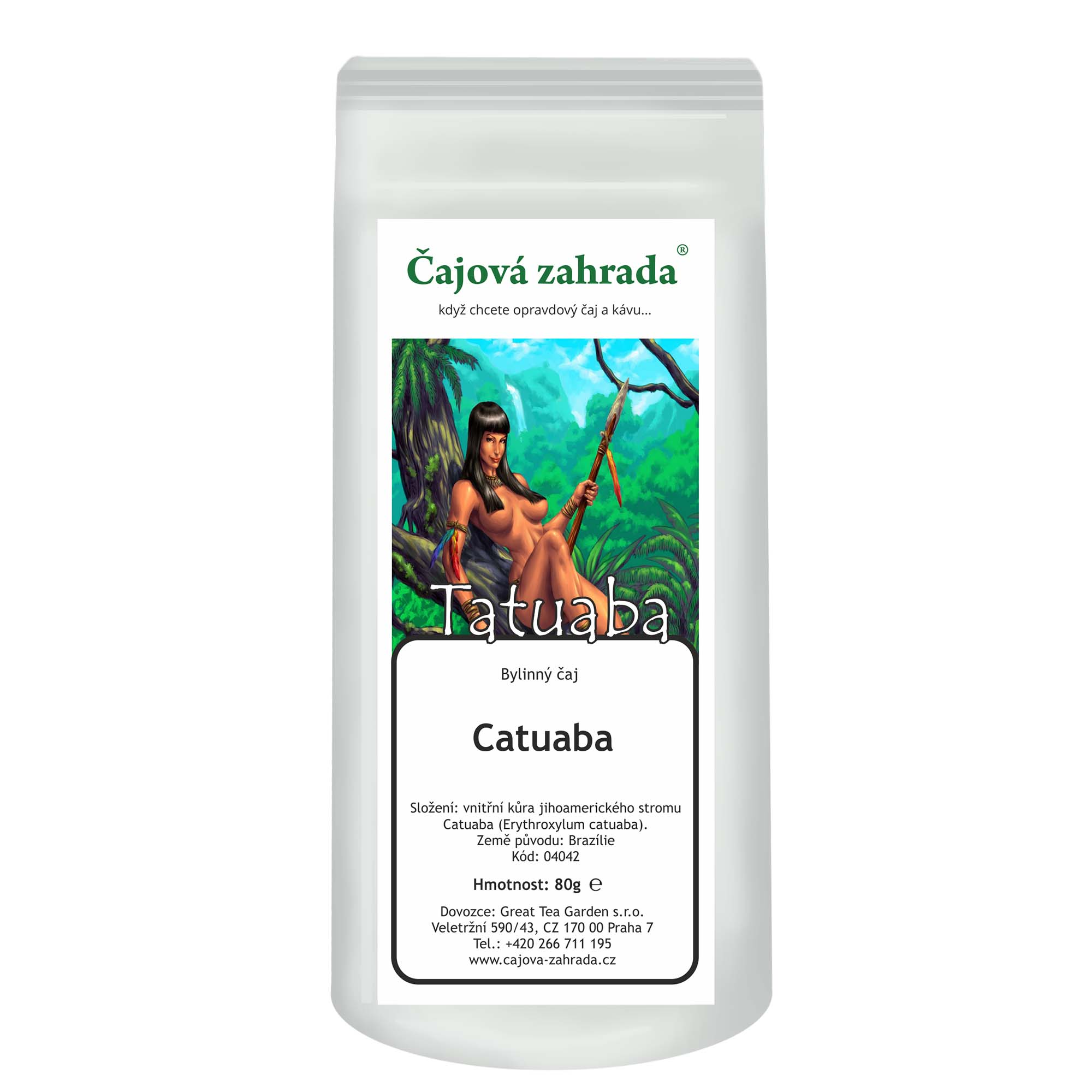 Čajová zahrada Catuaba - bylina Varianta: tatuaba čaj 1000g