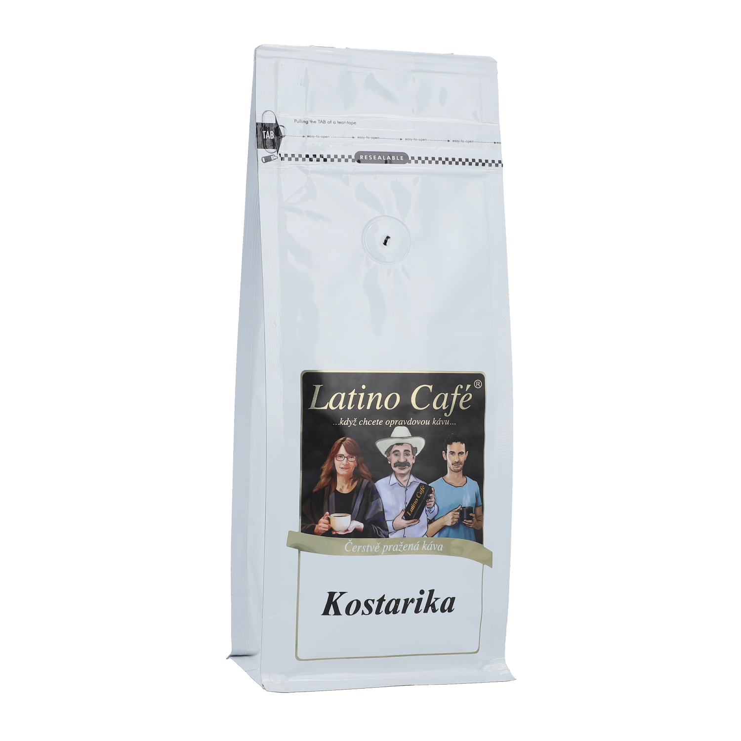 Latino Café Káva Kostarika Varianta: zrnková 200g