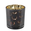 granitovy skleneny svicen s parohy antlers s 778cm