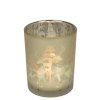 zlaty skleneny svicen s jeleny dancing deer s 778cm