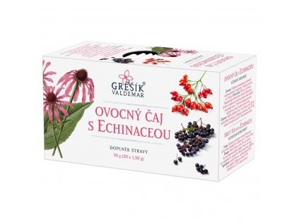 Ovocný čaj s echinaceou porciovaný čaj