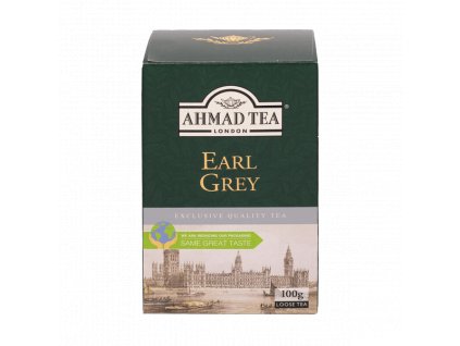 Ahmad Tea Earl Grey sypaný čaj 100g spredu