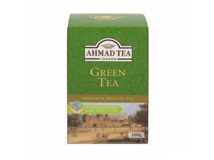 Ahmad Tea Green Tea sypaný čaj 100g spredu