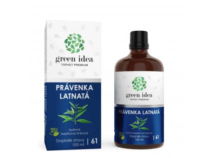 Green idea Právenka latnatá bylinná bezliehová tinktúra 100ml